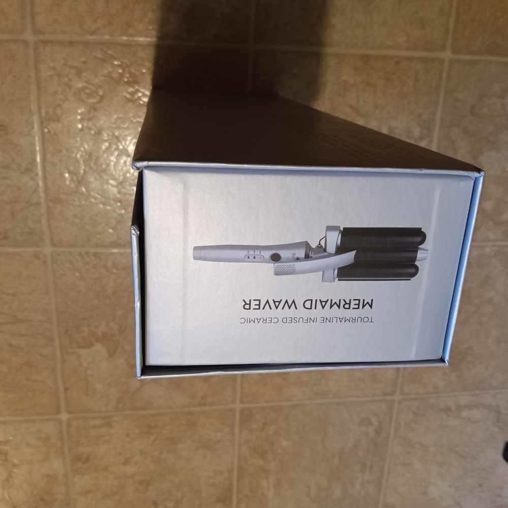 SUTRA Triple Barrel Tourmaline Infused Ceramic Mermaid Natural Beach Waver - Picture 10 of 12